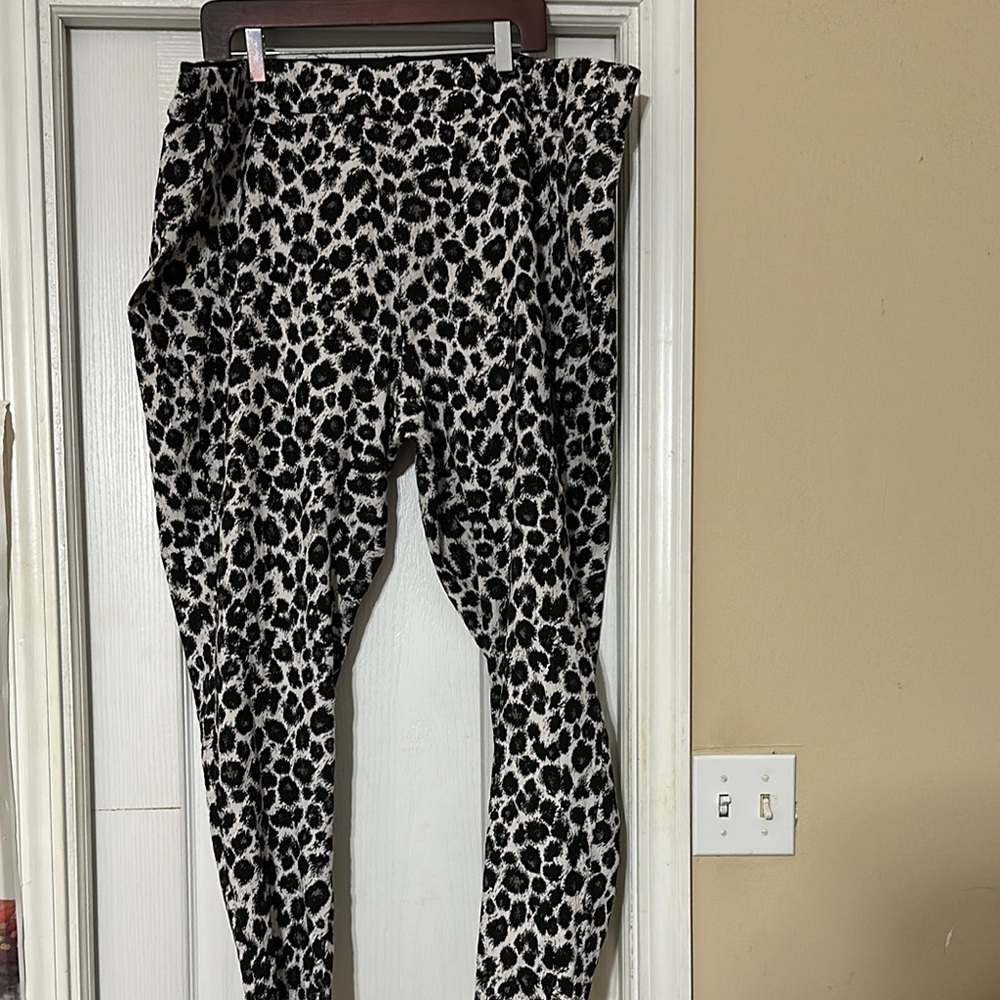 Lane Bryant Leopard Print Pants